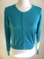 Turquoise King Louie vest maat M., Kleding | Dames, Truien en Vesten, Maat 38/40 (M), Blauw, Ophalen of Verzenden, Zo goed als nieuw