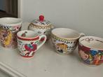4 mokken Amsterdammers blond, Huis en Inrichting, Keuken | Servies, Blond Amsterdam, Ophalen of Verzenden, Zo goed als nieuw, Kop(pen) en/of Schotel(s)