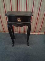 Mooi mat halkastje donkerblauw 74h 50br 32d, Ophalen of Verzenden, 25 tot 50 cm, Rechthoekig