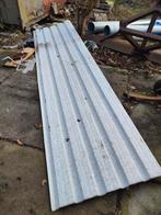 Dakplaat 2x, 4300x1000mm, zilver, anti-condens, Gebruikt, 5 tot 10 m², Metaal, Grijs