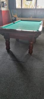 mooie nette tafel,weg wegens verbouwing, Sport en Fitness, Biljarten en Poolen, Ophalen, Gebruikt, Pooltafel