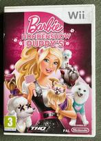 Wii spel Barbie Hondenshow Puppy’s, 1 speler, Ophalen of Verzenden, Zo goed als nieuw, Vanaf 3 jaar