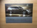 Prijslijst Mercedes Benz de nieuwe E-Klasse Estate  2009  NL, Boeken, Auto's | Folders en Tijdschriften, Nieuw, Ophalen of Verzenden