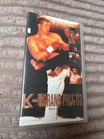 Zeldzame VHS – K-1 Grand Prix ’93 – Eerste K-1 toernooi, Alle leeftijden, Ophalen of Verzenden, Zo goed als nieuw
