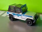 Matchbox - 1993 Jeep Wrangler Jurassic Park [grijs] 1/60 1, Ophalen of Verzenden, Zo goed als nieuw, Auto