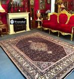 Perzisch tapijt handgeknoopt Bidjar  vloerkleed, Gebruikt, Bruin, 200 cm of meer, Ophalen of Verzenden