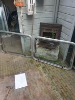 2 klapramen in alu lijst 88x92, Watersport en Boten, Ophalen, Gebruikt, Overige typen, Motorboot