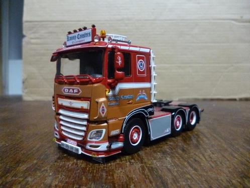 Tekno DAF XF Ronny Ceusters met certificaat, Hobby en Vrije tijd, Modelauto's | 1:50, Nieuw, Bus of Vrachtwagen, Tekno, Ophalen of Verzenden