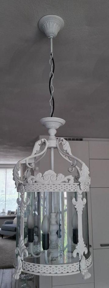 Brocante hanglamp eettafellamp  beschikbaar voor biedingen