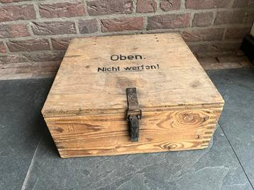 Duitse munitiekist beschikbaar voor biedingen