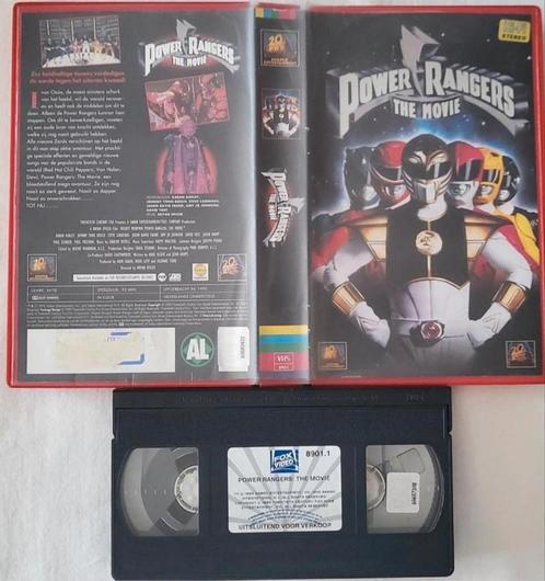 Power Rangers The Movie VHS Kinderen/Jeugd EX-RENTAL, Cd's en Dvd's, VHS | Kinderen en Jeugd, Gebruikt, Tekenfilms en Animatie