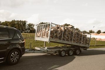 Haardhout Eik en Beuk, Halfdroog! Volgende seizoen te stoken beschikbaar voor biedingen