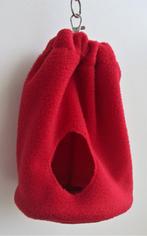 Slaapzakje/tentje rood, Dieren en Toebehoren, Vogels | Toebehoren, Ophalen of Verzenden, Nieuw, Speelgoed