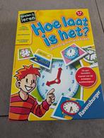 Ravensburger spelen & leren - Hoe laat is het? - ZGAN, Ophalen of Verzenden, Zo goed als nieuw, Ravensburger