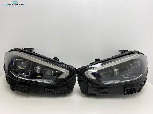(VR) Mercedes W206 C Klasse Digital Led koplamp links rechts, Auto-onderdelen, Verlichting, Mercedes-Benz, Gebruikt, Ophalen of Verzenden