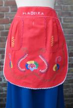 mooi cocktail - schort met veel borduursel ,felle kleuren, Kleding | Dames, Carnaval, ., Ophalen of Verzenden, Zo goed als nieuw