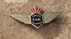 KLM Junior Skipper speld broche geëmailleerd, Verzamelen, Speldjes, Pins en Buttons, Verzenden, Zo goed als nieuw, Transport, Speldje of Pin