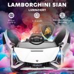 Nieuw Elektrische Lamborghini Sián kinderauto - Wit, Ophalen of Verzenden, Nieuw
