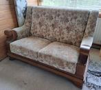 Klassiek eiken bankstel (2x 2-zits + 1 fauteuil) Deiman, Huis en Inrichting, Ophalen, Gebruikt, 150 tot 200 cm, 75 tot 100 cm