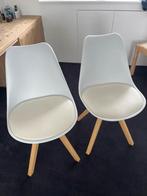 Bureaustoel eetkamerstoel €20 p st, Huis en Inrichting, Stoelen, Ophalen, Zo goed als nieuw, Wit, Eén