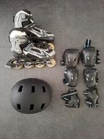 Nils Extrem Inline skates maat 34-38 met bescherming en helm, Overige merken, Kinderen, Ophalen of Verzenden, Inline skates 4 wielen