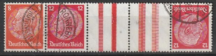 Duitse Rijk Zusammendrucke Minr KZ 19, Postzegels en Munten, Postzegels | Europa | Duitsland, Gestempeld, Duitse Keizerrijk, Verzenden