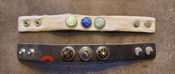 2 stuks Noosa armbanden maat S met chunks in doosje €12,50 beschikbaar voor biedingen