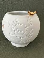 Räder Waxinelichthouder Porseleinen Wit Gouden Vogel, Huis en Inrichting, Woonaccessoires | Kandelaars en Kaarsen, Overige materialen