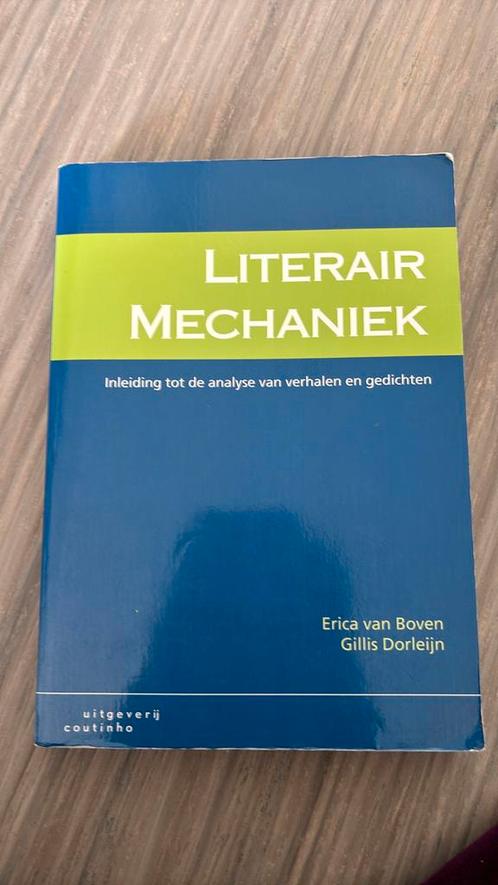 Gilles Dorleijn - Literair mechaniek, Boeken, Schoolboeken, Zo goed als nieuw, Ophalen of Verzenden