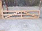 Robuuste landelijke houten land weide hek, Tuin en Terras, Ophalen, Nieuw, Hout, Tuinhek