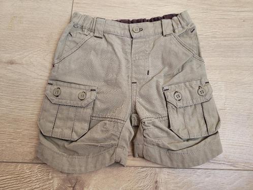 PRENATAL beige korte broek maat 56 ~ TH3007, Kinderen en Baby's, Babykleding | Maat 56, Zo goed als nieuw, Jongetje, Broekje, Ophalen of Verzenden