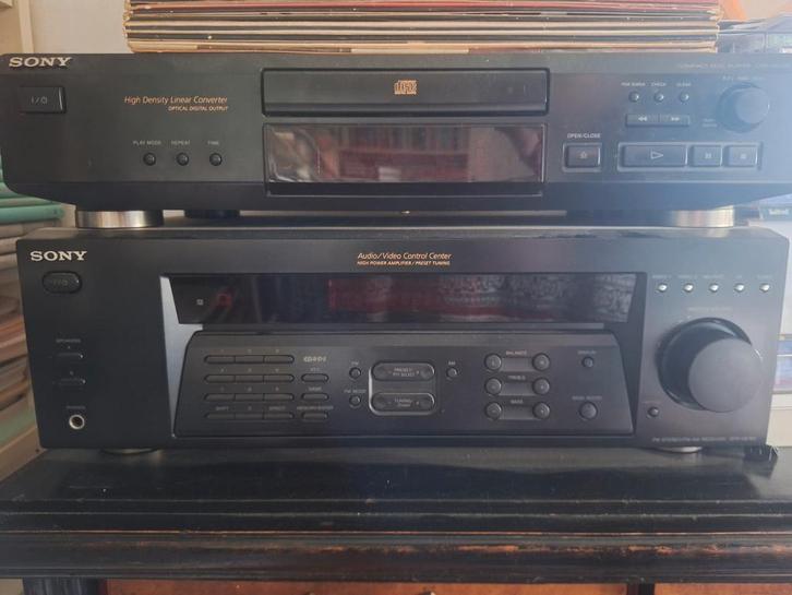 Sony Versterker en CD Speler Set, Audio, Tv en Foto, Stereo-sets, Gebruikt, Sony, Losse componenten, Ophalen of Verzenden