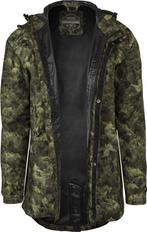 AGU Motion ademende camouflage regenjas parka Hardshell, Caravans en Kamperen, Regenkleding, Heren, Zo goed als nieuw, Regenjas