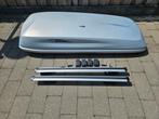 Hapro Carver 8.4 dakkoffer,  incl Hapro Aero dakdragers, Auto diversen, Dakkoffers, Ophalen, Gebruikt