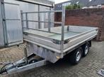 PLATEAUWAGEN 280X155 MET KENTEKEN, Auto diversen, Aanhangers en Bagagewagens, Ophalen, Gebruikt