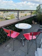 Tafel set + eetkamerstoelen, Huis en Inrichting, Tafels | Eettafels, Ophalen, Rond, 50 tot 100 cm