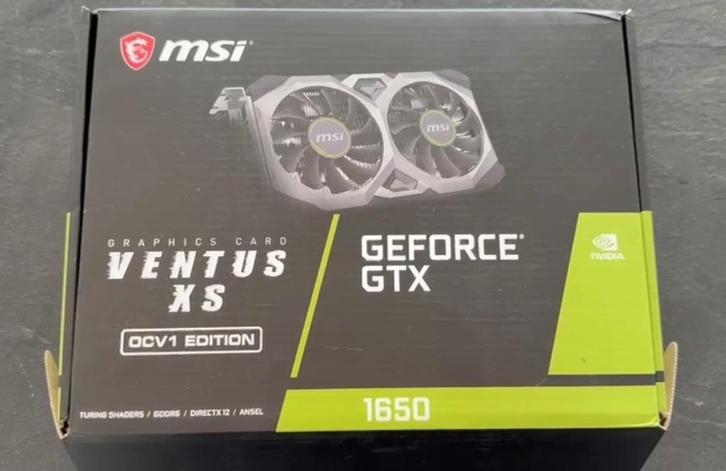 MSI Gaming GeForce GTX 1650 128 bits 4GB GDRR6, Computers en Software, Videokaarten, Nieuw, PCI-Express 3.0, GDDR5, HDMI, DisplayPort