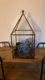 Glazen “huisje”, Huis en Inrichting, Ophalen, Zo goed als nieuw