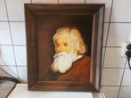 mooi ouder olieverf portret: museum kwaliteit, Antiek en Kunst, Kunst | Schilderijen | Klassiek, Ophalen of Verzenden