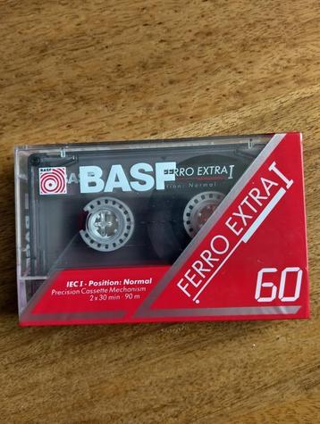 BASF 60 Ferro Extra I * Sealed Blanco Cassettebandje * beschikbaar voor biedingen