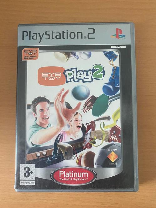 Eyetoy play 2 (Platinum) (PS2), Spelcomputers en Games, Games | Sony PlayStation 2, Zo goed als nieuw, Sport, 1 speler, Vanaf 3 jaar