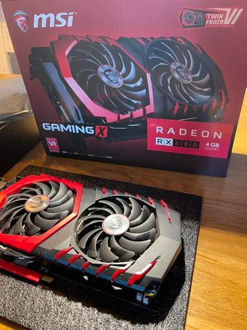 MSI GAMING Radeon RX 480 X 4G beschikbaar voor biedingen