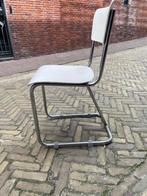 VINTAGE STOEL, Gebruikt, Wit, 80 s, Ophalen of Verzenden