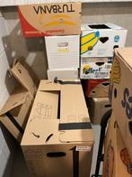 Gratis bananen- en verhuisdozen, Doe-het-zelf en Verbouw, Kratten en Dozen, Ophalen, Gebruikt, Doos, 35 tot 50 cm