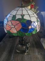 tiffany lamp, Huis en Inrichting, Lampen | Tafellampen, Minder dan 50 cm, Gebruikt, Ophalen