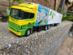Tekno Scania combi B&A flowers, Ophalen of Verzenden, Zo goed als nieuw, Bus of Vrachtwagen, Tekno