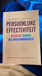 Joke Lingsma - Persoonlijke effectiviteit, Boeken, Ophalen of Verzenden, Zo goed als nieuw, Sociale psychologie, Joke Lingsma; Jan Schouten