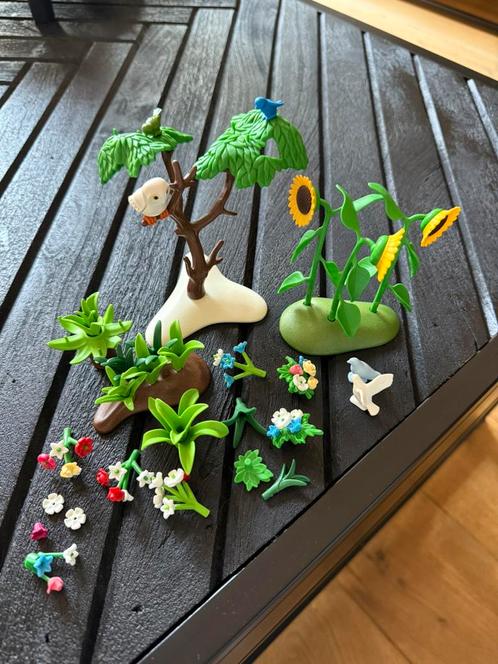 Playmobil groen boom uil vogels bloemen, Kinderen en Baby's, Speelgoed | Playmobil, Gebruikt, Ophalen of Verzenden