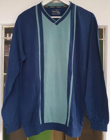 Robson Highclass Shirt - Maat M - Blauw/Groen beschikbaar voor biedingen