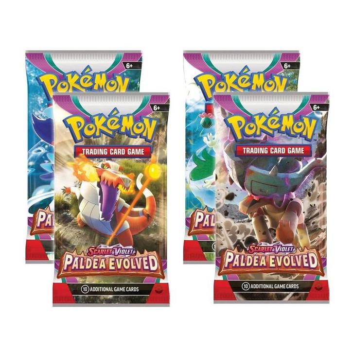 Pokémon TCG Scarlet & Violet – Paldea Evolved Booster Packs, Hobby en Vrije tijd, Verzamelkaartspellen | Pokémon, Nieuw, Booster